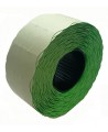 Cenu etiķetes 26x16mm, ar vilnīti, 1000gab., zaļā krāsā