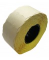 Cenu etiķetes 26x16mm, ar vilnīti, 1000gab., dzeltenā krāsā