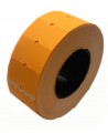 Cenu etiķetes 21,5x12mm, taisnstūrveida, 1000gab., oranžā krāsā