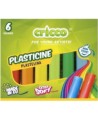 Plastilīns CRICCO, 6 krāsas