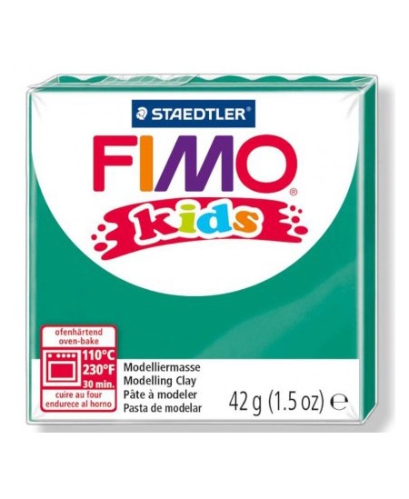 Polimērmāls bērniem FIMO, zaļa krāsa, 42 g