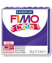 Polimerinis molis vaikams FIMO, violetinės spalvos, 42 g