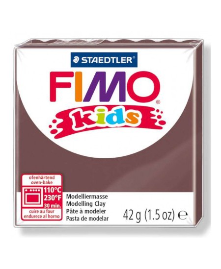 Polimerinis molis vaikams FIMO, rudos spalvos, 42 g