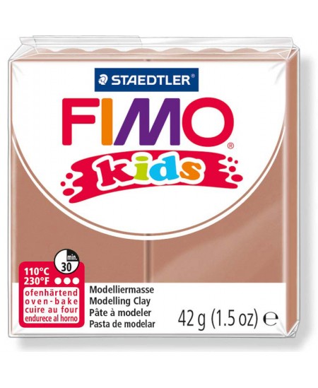 Polimērmāls bērniem FIMO, gaiši brūna krāsa, 42 g