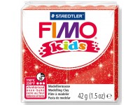 Polimerinis molis vaikams FIMO, blizgios raudonos spalvos, 42 g