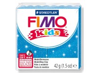 Polimerinis molis vaikams FIMO, blizgios mėlynos spalvos, 42 g