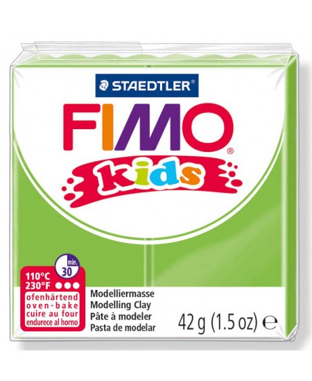 Polimērmāls bērniem FIMO, spilgti zaļa krāsa, 42 g