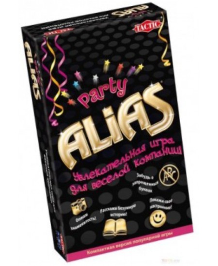 TAC Ceļojumu spēle "Party Alias", krievu val.