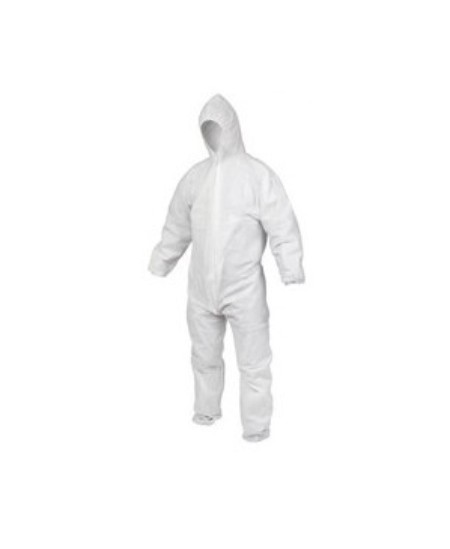 Vienreizlietojamais neaustā materiāla kombinezons OEKO-TEX, L izmērs