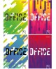 Biroja klade OFFICE, A4, 96 lapas, rūtiņu, kartona
