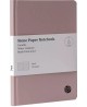 Akmens papīra piezīmju grāmata ROCA, A5, līnijas, cietos vākos, rozā