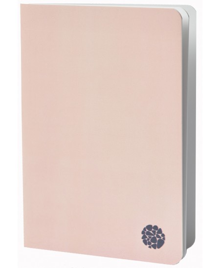 Užrašų knygutė ROCA, A5, minkštu viršeliu, rožinė