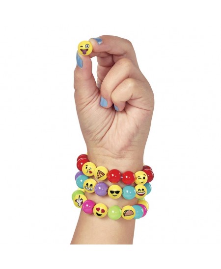 Radošais komplekts CREATIVITY FOR KIDS, veido Emoji rokassprādzes