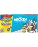 Plastilīns COLORINO Disney Mickey, 12 krāsas + zelta un sudraba