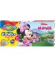 Plastilīns COLORINO Disney Minnie, 12 krāsas + zelta un sudraba