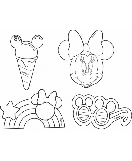 Magnētu radošais komplekts COLORINO Disney Minnie