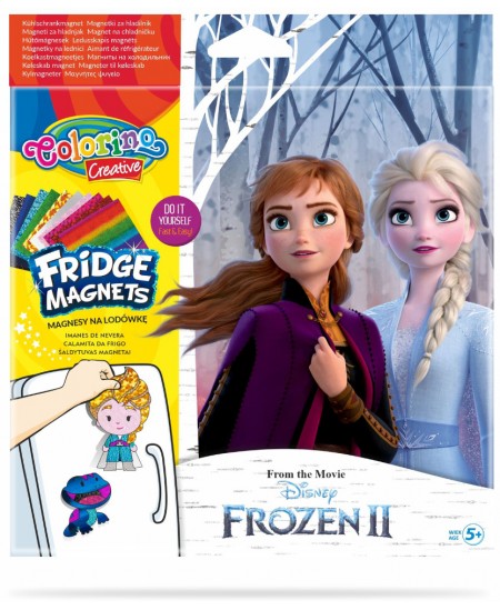 Magnētu radošais komplekts COLORINO Disney Frozen