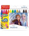 Zīda krītiņi COLORINO Disney Frozen, izskrūvējami, 12 krāsas