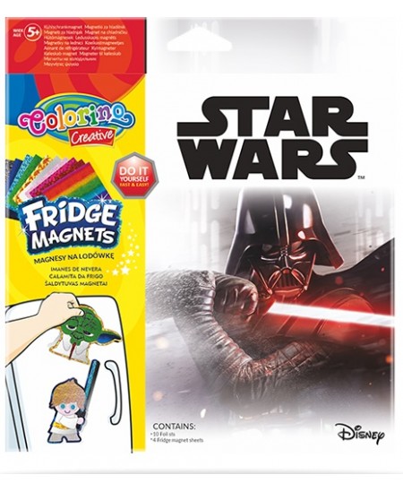 Magnētu radošais komplekts COLORINO Marvel Star Wars