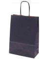 Dāvanu maisiņš ar līnijām, 25x18x8 cm, zils