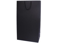 Dovanų maišelis, 53x30x17 cm, juodas
