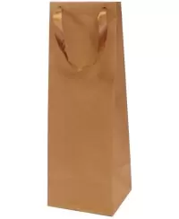 Dovanų maišelis, 35.5x12x11.5 cm, rudas