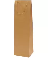 Dovanų maišelis, 41.5x12x11.5 cm, rudas