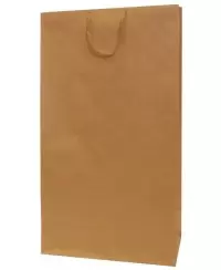 Dovanų maišelis, 53.5x30.5x17 cm, rudas