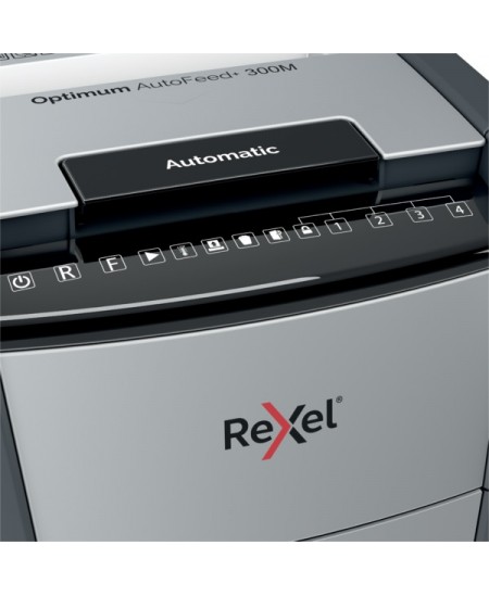 Automātiskas dokumentu smalcinātājs Rexel Optimum AutoFeed+ 300M