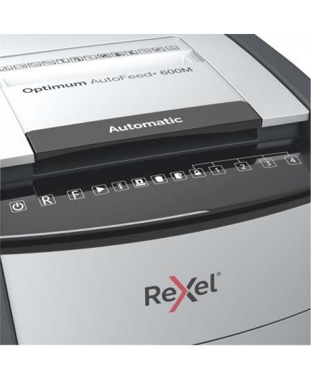 Automātiskas dokumentu smalcinātājs Rexel Optimum AutoFeed+ 600M