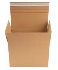 Sūtījumu kaste ar līmlenti, 200x150x150 mm, brūna krāsa, 1 gab.