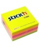 Līmlapiņu kubs STICK´N NEON YELLOW Mix, 51 x 51 mm, 250 lapiņas