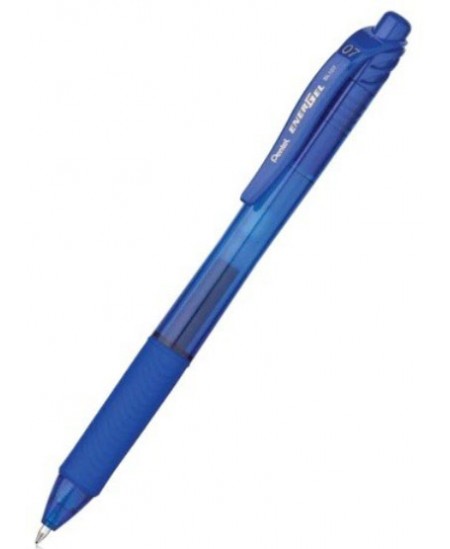 Automatinis gelinis rašiklis PENTEL ENERGELX, 0.7 mm, mėlynas