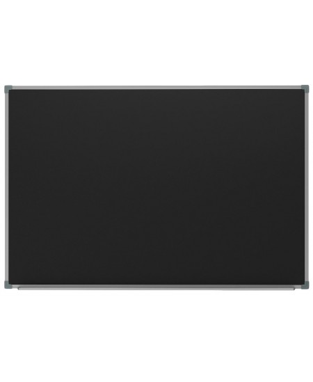 Kreidinė magnetinė lenta 2x3, 100x200 cm, aliuminio rėmas, juoda