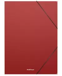 Dėžutė su guma Erich Krause, plastikinė, 30 mm, A4, raudona