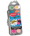 Akvarelė MAPED, 12 spalvų su teptuku
