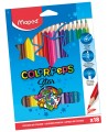 Krāsaini zīmuļi MAPED Color Peps Star, 18 krāsas