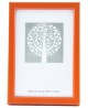 Foto rāmis, koka, 21x30 cm (A4), oranžs