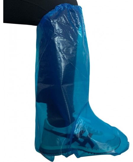 Vienreizlietojamie apavu pārvalki (bahilas) līdz ceļiem, 10 gab.