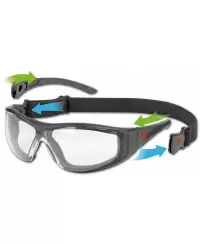 Apsauginiai akiniai Stealth Hybrid, skaidrūs