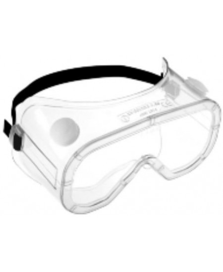 Aizsargbrilles MARTCARE, caurspīdīgas, ar regulējamu gumiju