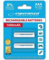 Įkraunami elementai ESPERANZA HR03 (AAA), 1000 mAh, 2 vnt.