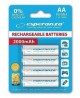 Uzlādējamas baterijas ESPERANZA HR6 (AA), 2000 mAh, 4 gab.