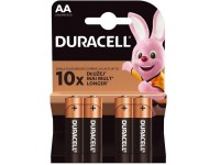 Elementai AA LR06-BP4 Alkaline Plius, Duracell, 4 vnt.
