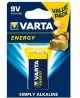 Baterijas VARTA Energy Alkaline 6LR61 (krona), 1 gab.