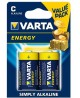 Baterijas VARTA Energy Alkaline LR14 (C), 2 gab.