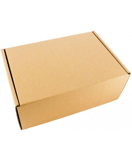 Ātri aizverama kaste, 180x180x100 mm (piemērota M, L izmēra pakomātiem), brūnā krāsā, 1 gab.