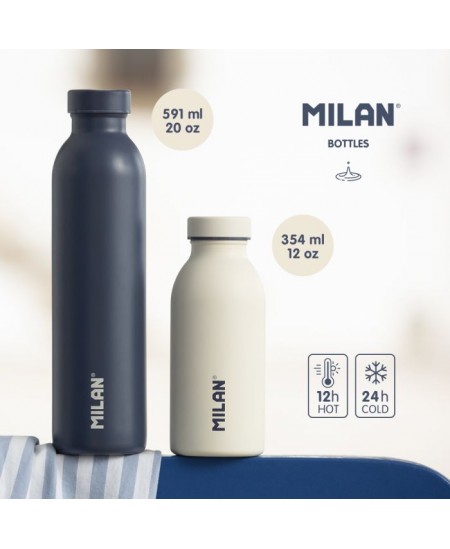 Pudele MILAN, balta, 345 ml