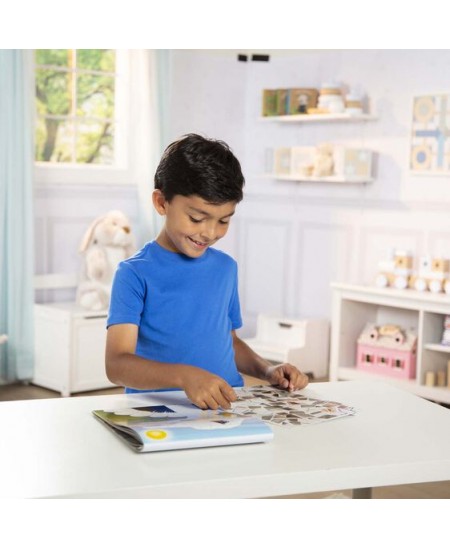 Uzlīmju mozaīku komplekts MELISSA & DOUG Safari dzīvnieki