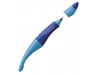 Rašiklis STABILO Easy original metallic, kairiarankiams, mėlynas